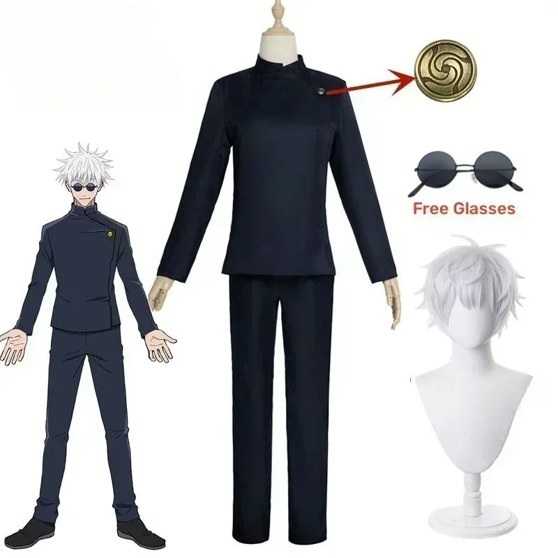 Anime Cosplay Jujutsu Kaisen - Anime Gojo Satoru Cosplay Üniforma Jujutsu