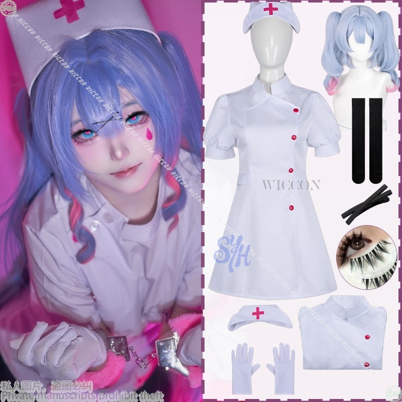 Anime Cosplay Nurse - Anime Oyunu Projesi Sekai Cosplay Mikuuu