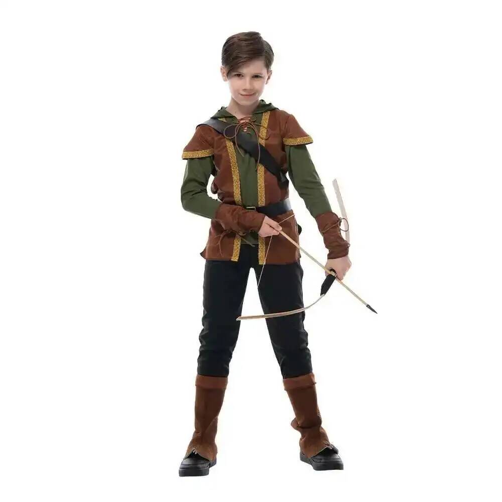 Anime Cosplay Robin - Boys Snailify Çocuklar Okçu Kostümü Avcı