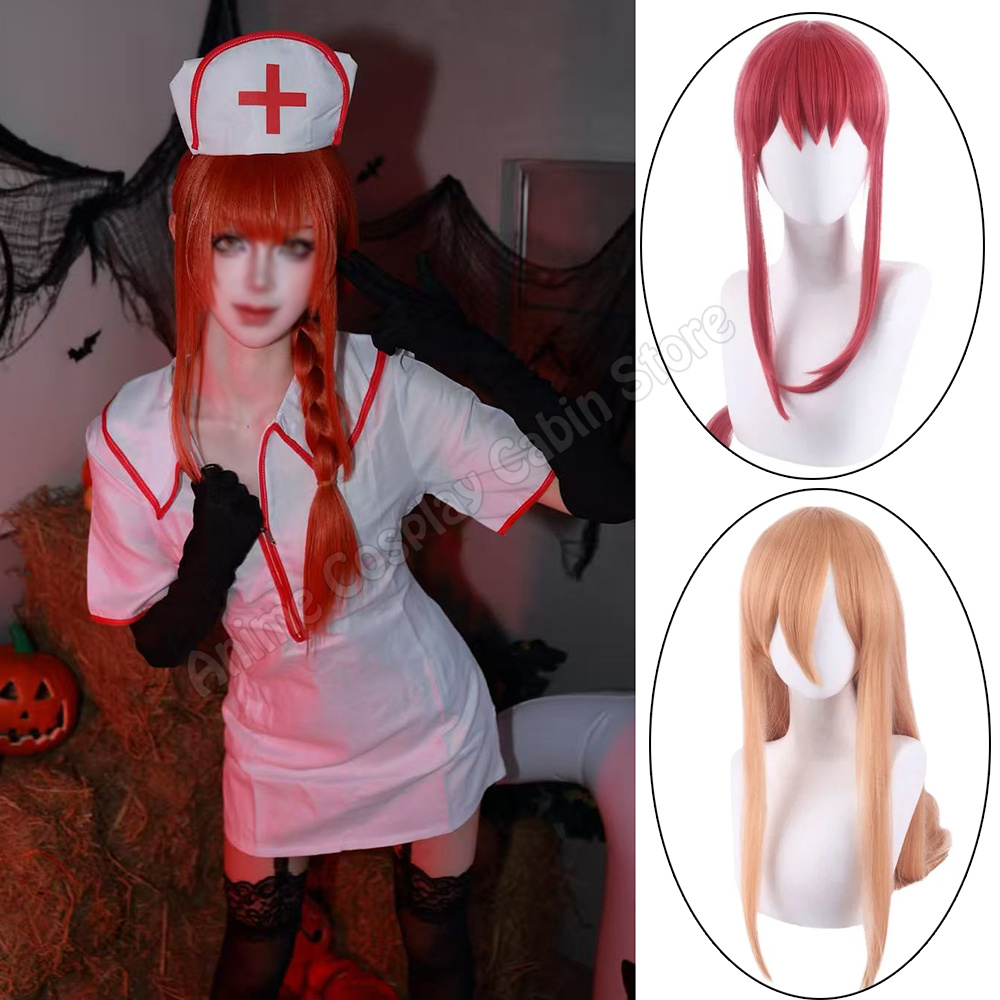 Anime Cosplay Nurse - Cadılar bayramı kostümleri Makima hemşire Cosplay