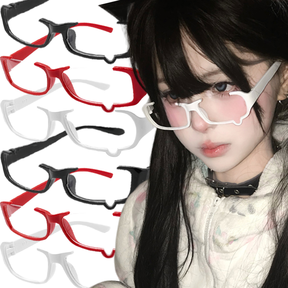 Cosplay Korean Anime - Japon animesi Ağlayan Gözlük Yarım Çerçeve