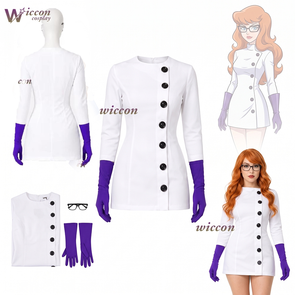 Anime Cosplay Nurse - Üniforma Cinsiyet Değiştirme Dexter Karnaval Partisi
