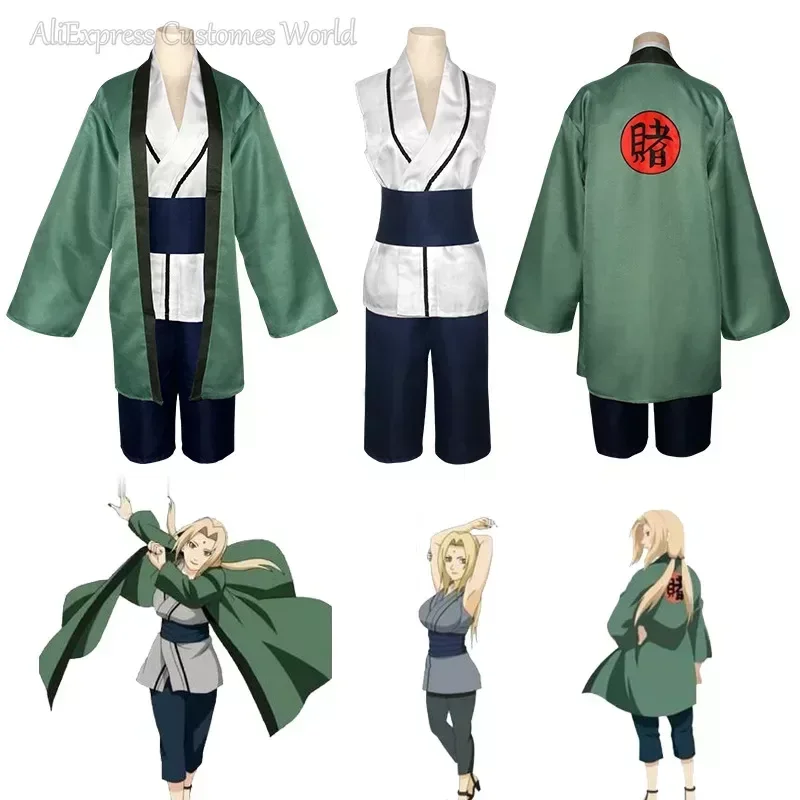Cosplay Anime Tsunade - 2025 Anime Kimono Tsunade Cosplay Kostümleri