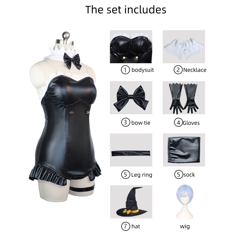 Re: Zero Rem Cosplay Kostüm Bü - Anime Cosplay Live incelemesi ve fiyatı