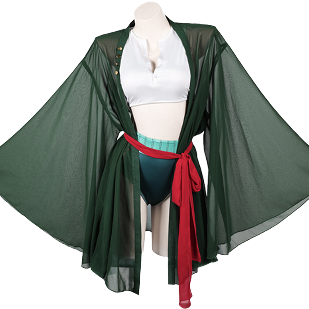 Korsan Bayan Roronoa Zoro Mayo - Anime Zoro Cosplay Female incelemesi ve fiyatı