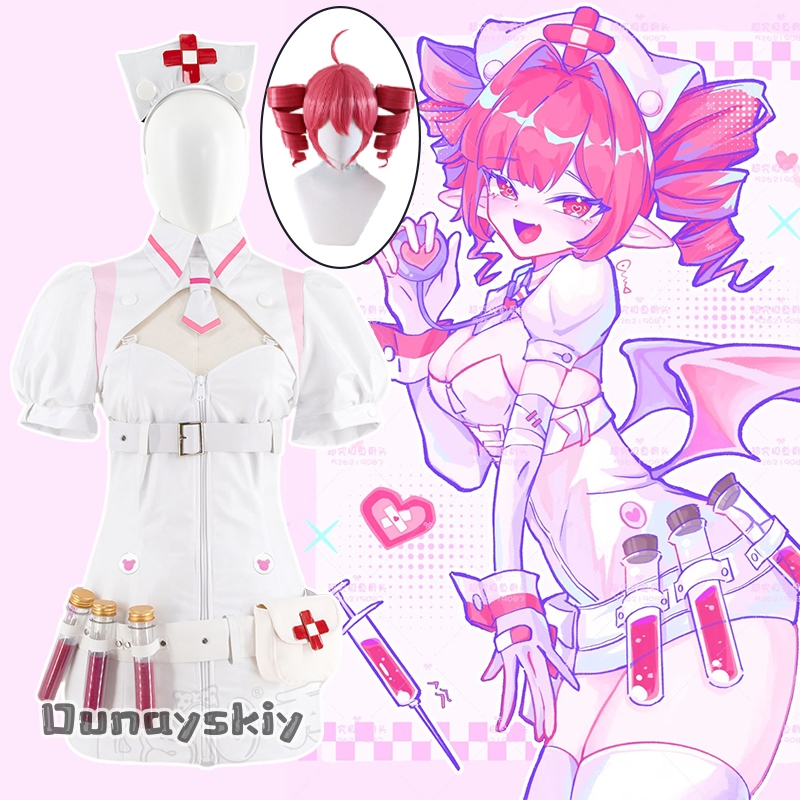 Buro Cosplay Kostüm Sanal Idol - Anime Cosplay Nurse incelemesi ve fiyatı