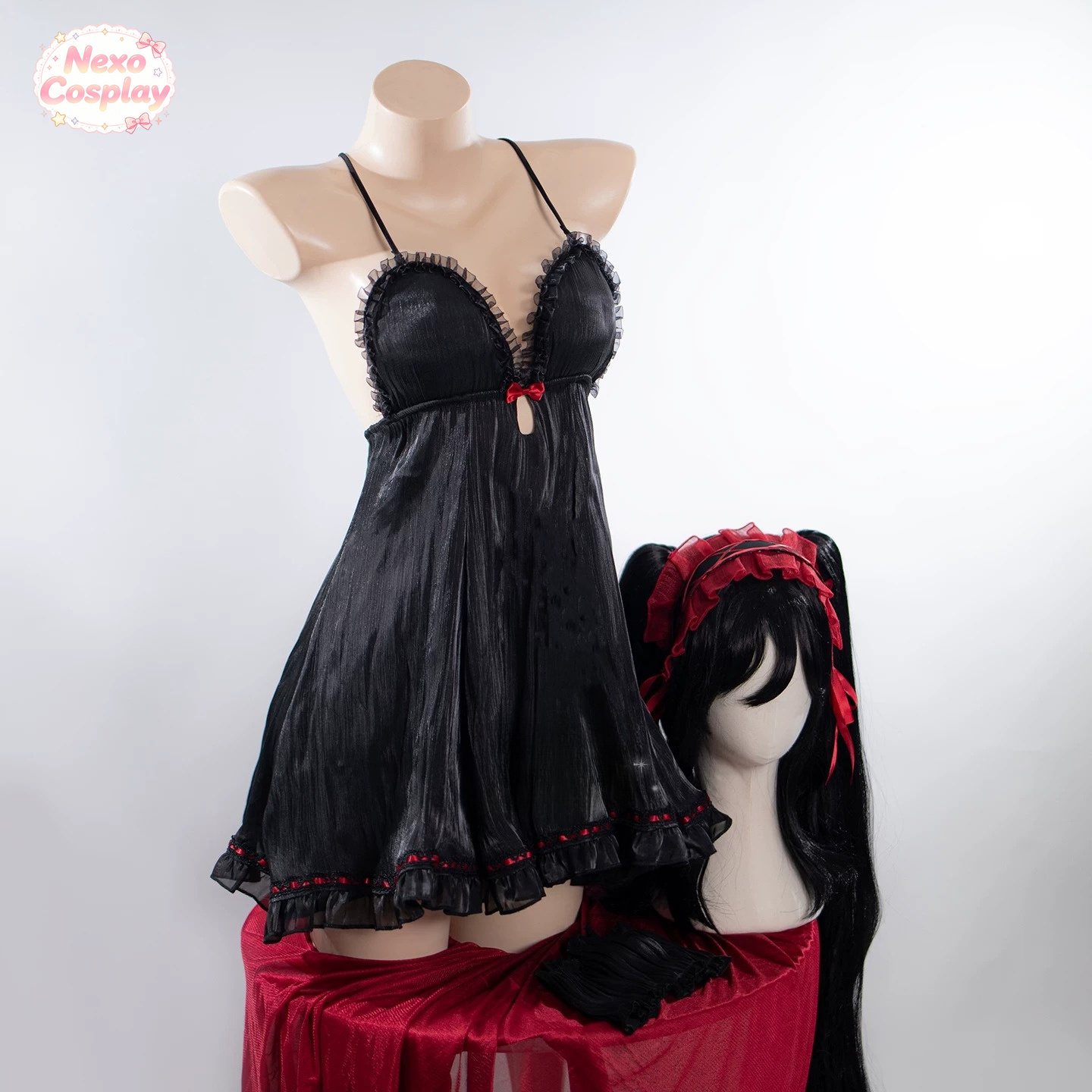 Date A Live Tokisaki Kurumi Co - Anime Cosplay Live incelemesi ve fiyatı
