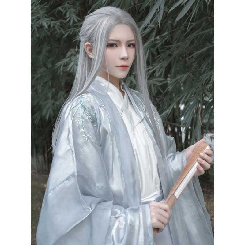 Erkekler Hanfu Uzun Düz Saç An - Anime Cosplay Japanese incelemesi ve fiyatı
