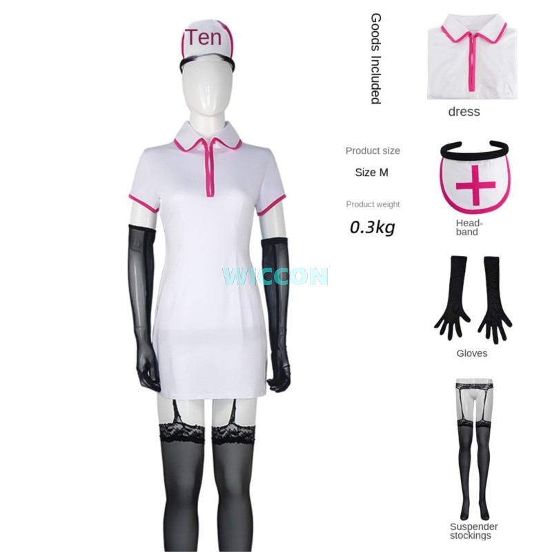 Anime Chainsaw Man Cosplay Kos - Anime Cosplay Nurse incelemesi ve fiyatı