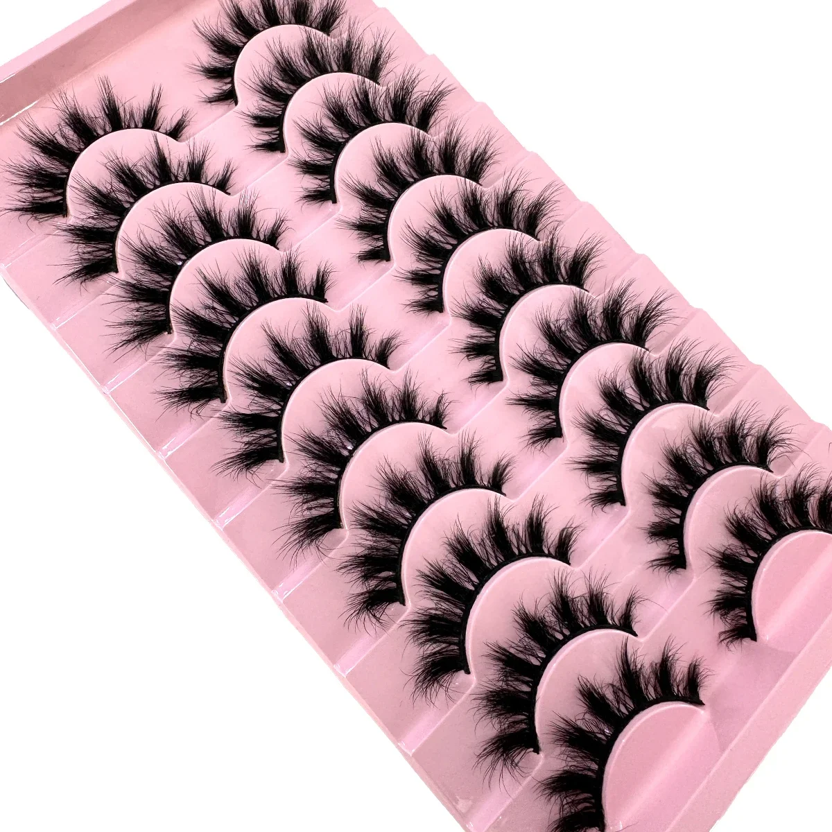 10 Çift Kabarık Yapay Vizon Ki - Anime Cosplay Lashes incelemesi ve fiyatı