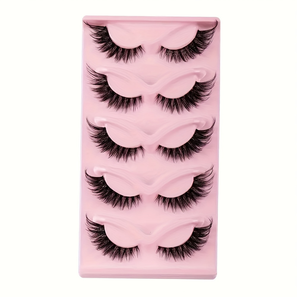 5 Çift Kedi Gözü Takma Kirpik  - Anime Cosplay Lashes incelemesi ve fiyatı