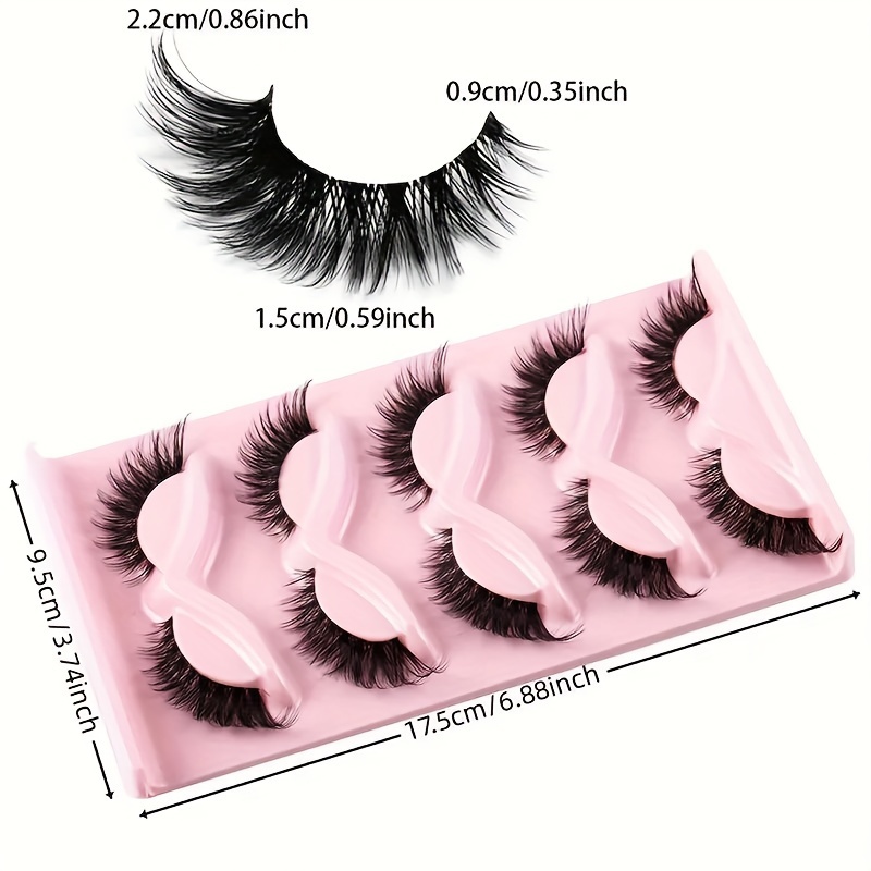 5 Çift Kedi Gözü Takma Kirpik  - Anime Cosplay Lashes incelemesi ve fiyatı