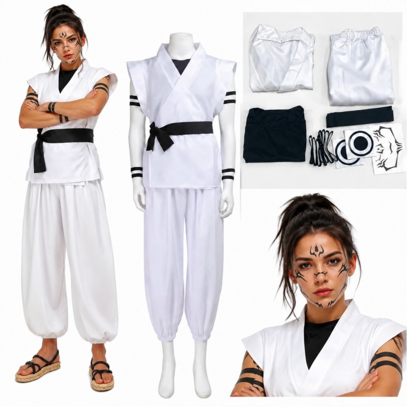 Ryomen Sukuna Cosplay Kostümü  - Anime Cosplay Jujutsu Kaisen incelemesi ve fiyatı