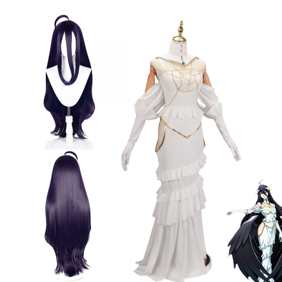 Overlord Arubedo Saf Beyaz Şey - Anime Cosplay Albedo incelemesi ve fiyatı