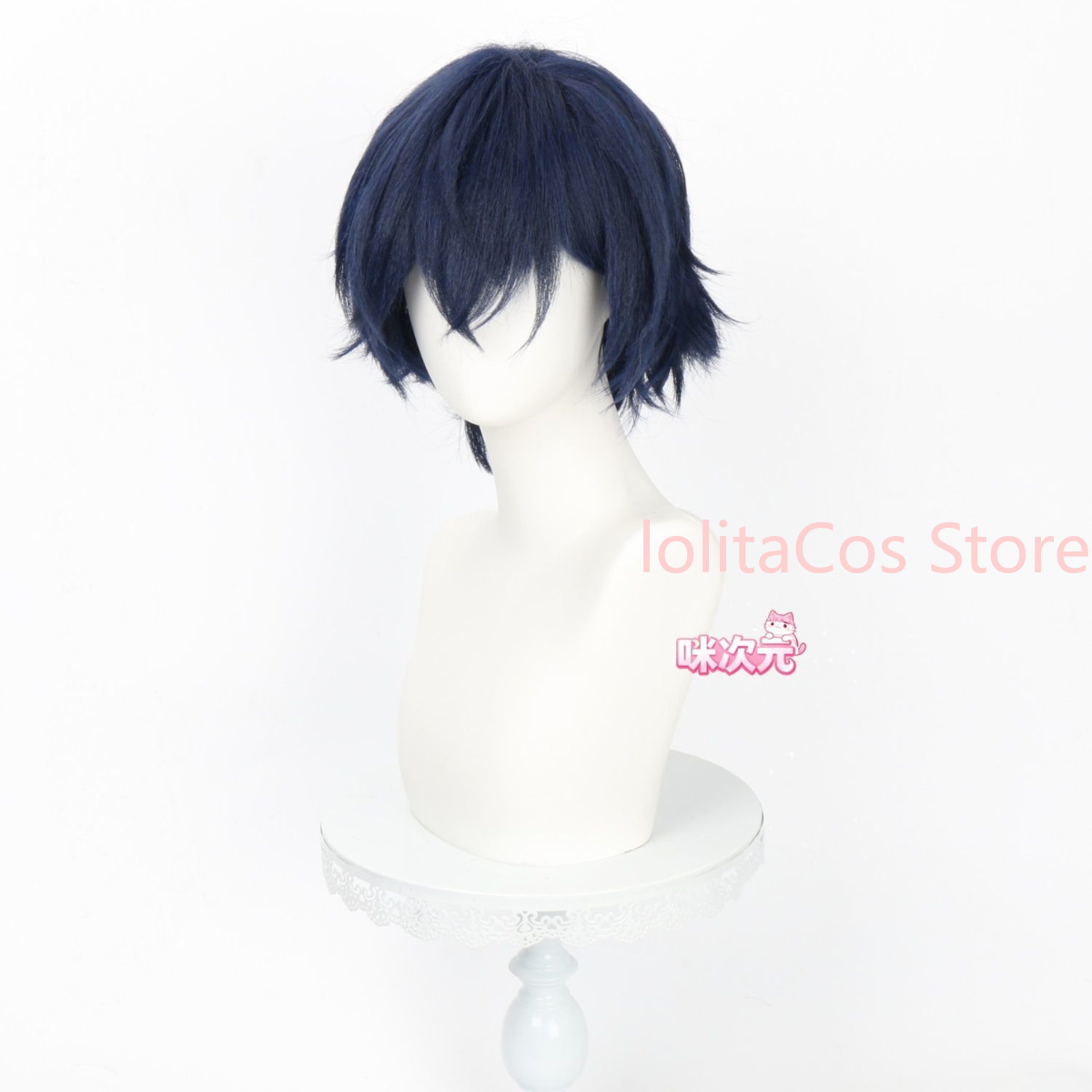 Genshin Impact Valeriy Cosplay - Anime Cosplay Blue Hair incelemesi ve fiyatı