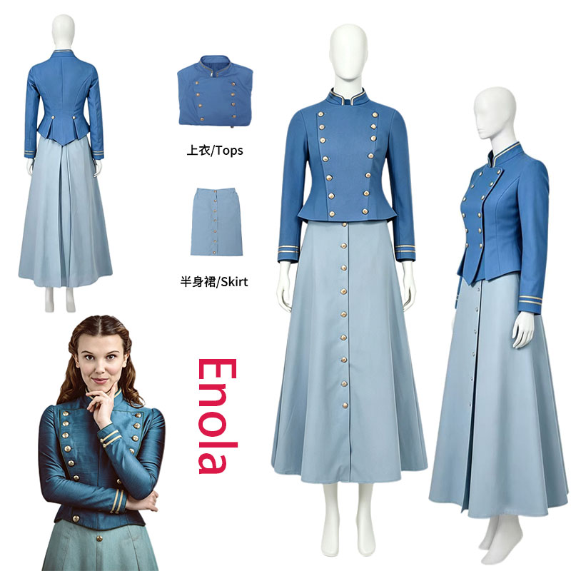 WHH Movie Enola Cosplay Kostüm - Anime Cosplay Ladies incelemesi ve fiyatı