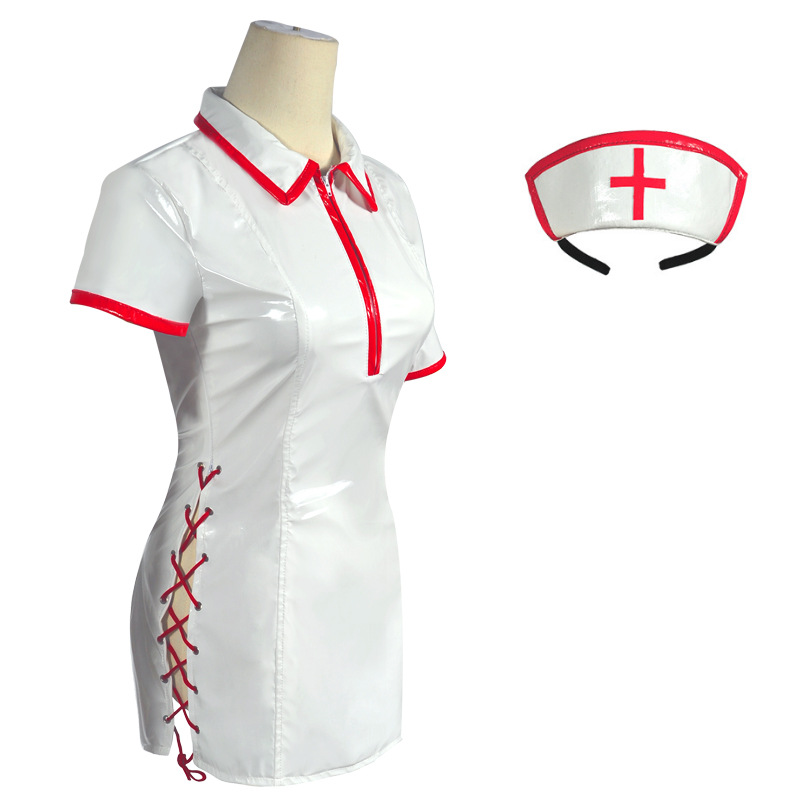 Anime testere adam Cosplay kos - Anime Cosplay Nurse incelemesi ve fiyatı