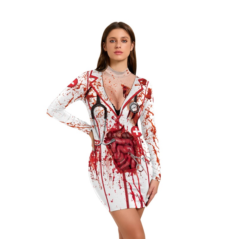 Cadılar Bayramı Hemşire Vampir - Anime Cosplay Nurse incelemesi ve fiyatı