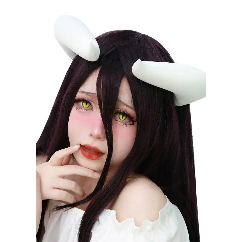 2026 Beyaz Boynuzlar Bowsette  - Anime Cosplay Albedo incelemesi ve fiyatı