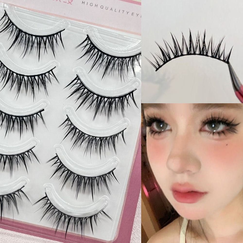 5 Çift Paket Japon Cosplay Tak - Anime Cosplay Lashes incelemesi ve fiyatı